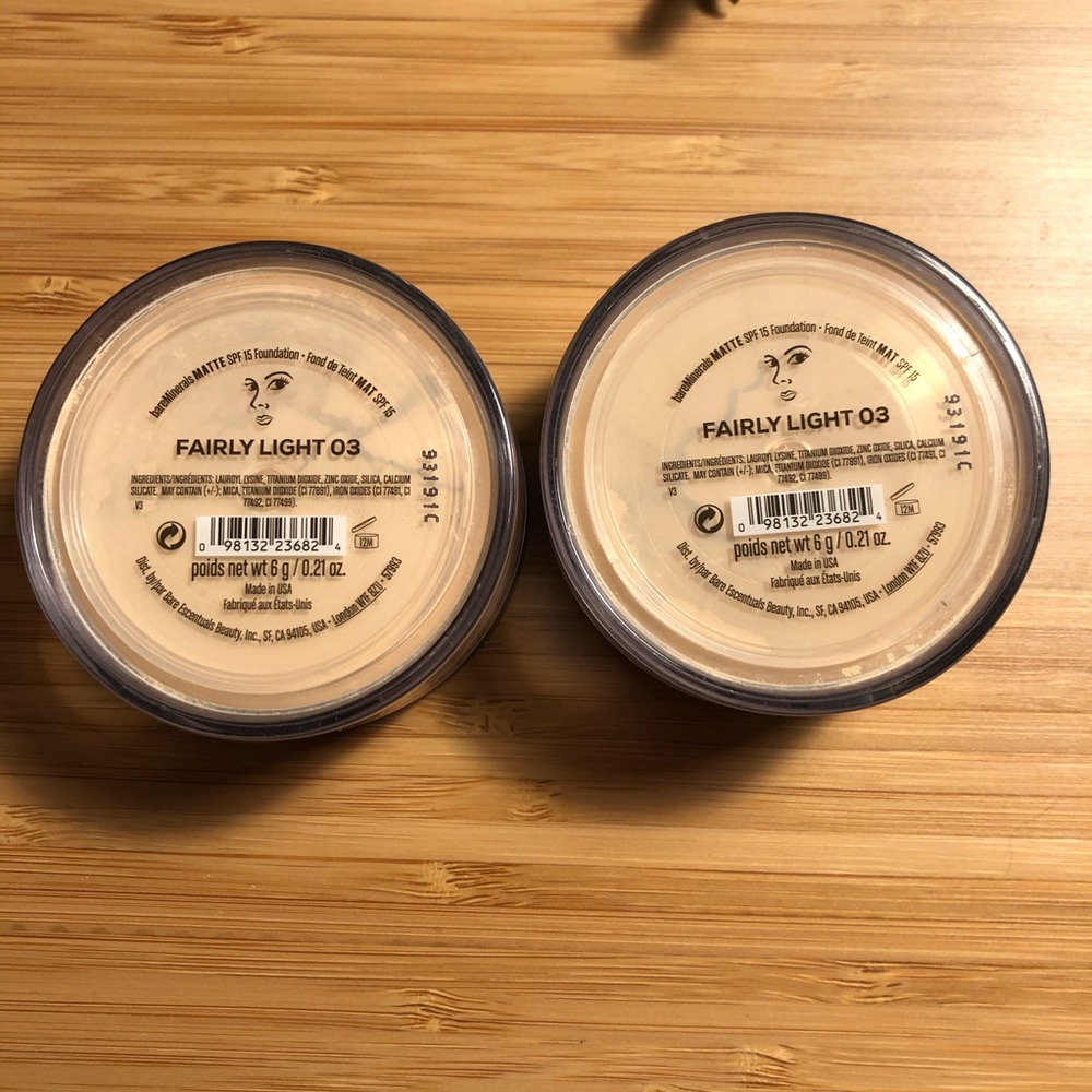 2 BareMinerals Fairly Light 03 Matte Foundation